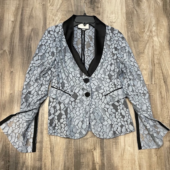 Sold🎈ALEXIS lace blazer S - Picture 7 of 8